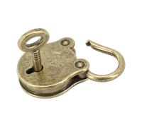 Unique Bear Padlock in Antique Bronze Great for Handbags, Small Suitcases, and Craft Storage Solutions