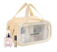 Unique Beauty Bag - Shower House for Shower for Shower for Travel Shower | Waterproof Shampoo Organizer Organizer Organizer for Camping Holiday at a, bordeaux, Fare riferimento alla descrizione