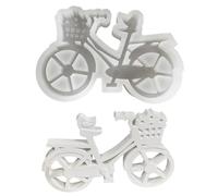 Unique Bike Shaped Decorations Mold Simple Bike Shaped for Decorations at Weddings and Parties Silicone for Making