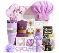 Unique Birthday Gift Basket for Women,Self Care Gifts for Women Get Well Soon Gifts，Sympathy Gift Care Package Thank You Friendship Gifts for Her，Relaxing Spa Gifts Set for Sister Mom Wife Coworker