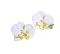 Unique Bohemian Oversized Acrylic Resin Flower Earrings Retro Large Earring Hawaii Flower Lei Earrings for Women, Acrylic, No Gemstone