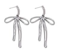 Unique Bowknot Drop Earrings Fashionable Ear Jewelry Bowknot Pendant Earrings Sweet Women And Girls Unique Dangle
