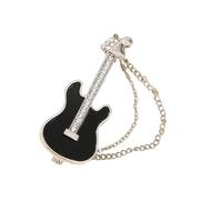 Unique Brooch Pin Guitar Badge Beautiful Alloy Texture Fashion Accessory Suitable for Clothing and Bag Decorating Alloy Guitar