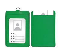 Unique Card Storage PU Leather Work Cards Holder Wallets for Professionals and Those Needing Carry Bus Card Holder Case
