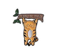 Unique Cartoon Green Alien Brooch Pin Eye Catching Design Alien Badge For Trendsetters And Anime Enthusiasts Cartoon Design Pin