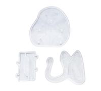 Unique Cats Designs Clock from Flexible Food Safe Silicone Materials Enchanting Pet Theme