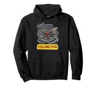Unique Ceiling Fan Design for Enthusiasts Pullover Hoodie