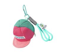 Unique Charm Meshed Bag Feature Cap Shape for Travel Essential Secures Valuables Like Coin Keys Portable Washable Vibrant Color Bag