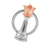 Unique Chess Themed Keychain Handmade Queen King Key Chain Lightweight Bag Charm Accessory For Chess Enthusiasts