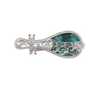 Unique Chinese Musical Instrument Pipas Hair Clip with Artistic Ink Painting for Han Ducks Clip for Every Day