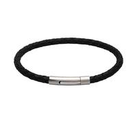 Unique & Co B444BL/21CM Men's Leather Bracelet