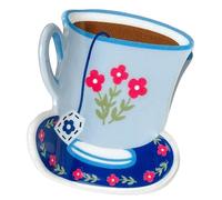 Unique Coffee Cup Print Hair Claw Light Weight Durability Acrylic Hair Clip Stylish Hair Accessories