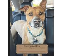 Unique College Ruled Composition Book | Marley Notebook 7.5 x 9.2: A Must-Have 110-Page Composition Book Featuring Exclusive Cover Art for Creative Note-Taking.