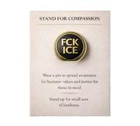 Unique Compassion Pin Brooch Metal Construction Supports Kindness Positive Mental Lapel Pin for Various Use Metal Sympathy Brooch