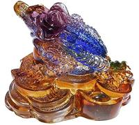 Unique Crafts Gold Toad Lucky Decoration Home Business Feng Shui Money Frog Decoration Practical Opening