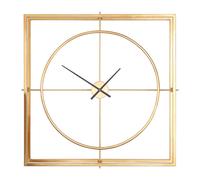 Unique Cross Hair Design Metal Wall Clock, Easy To Read Minimal Hands Big Clock On Wall, Kitchen Clock