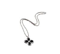 Unique Crosses Petals Pendant Necklace For Women 70cm Long Chain Layering Jewelry For Anniversary Wedding Long Necklace Sweaters And Coats