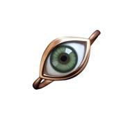 Unique Crying Eye Rings with Colorful Resin Tear Drops Design Suitable for Emotional Expression and Fashion Statement Colorful Resin Jewelry