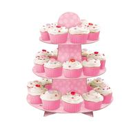 Unique Cupcake Stand, Pink Polka Dot