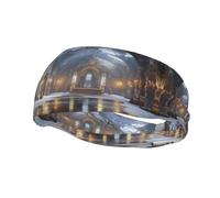 Unique Customized Headbands for Men and Women - Stylish Sweat Bands for Running, Workout, and Sports - Moisture Wicking and Stretchable Beautiful church