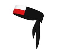 Unique Customized Headbands for Women & Men - Sweat Wicking Running Stylish Sweatbands- Hair Control Head Tie,Perfect for Sports and Workouts Flag of Thuringia