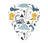 Unique cute funny dinosaur Guitar pick for electric guitar, acoustic guitar, mandolin, and bass Custom Guitar Picks Thin, Medium & Heavy Gauges