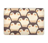 Unique Cute Penguins Extra Large Resuable Potty Training Pee Pad Water Resistant Baby Diaper Changing Pad Leakproof Quick Drying Pad Liner for Kids Adults Pets 52" L x 34" W