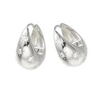 Unique Dangle Ear Hook Accessory Modern Earrings Accessory With Circular Water Drop Silhouettes For Fashion Lover