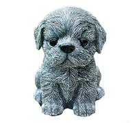 Unique Decorative Piece Resin Chinese Rural Dog Sculpture Perfect for Any Living Space or Garden Setting