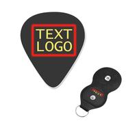 Unique Design Guitar Pick Your Image Text Here For Bass, Electric, Acoustic Guitars 0.027inch/0.71mm