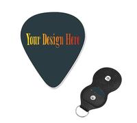 Unique Design Guitar Pick Your Image Text Here For Bass, Electric, Acoustic Guitars 0.027inch/0.71mm