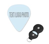 Unique Design Guitar Pick Your Image Text Here For Bass, Electric, Acoustic Guitars 0.038inch/0.96mm