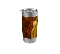 Unique Design Modern Contemporary Abstract Fine Art Stainless Steel Insulated Tumbler