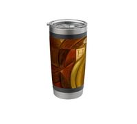 Unique Design Modern Contemporary Abstract Fine Art Stainless Steel Insulated Tumbler