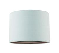 Unique Designer Pale Duck Egg Linen Lamp Shade with Vibrant Colourful Inner Aztec Design | 18cm x 25cm | for Pendant or Lamp Bases by Happy Homewares