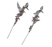 Unique Designs Crow Shaped Ear Jewelry Fashion Accessory For Those Who Embracing Dark And Sweet Cool Aesthetic Thorns Series Jewelry