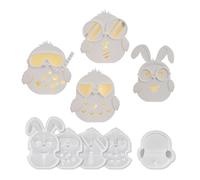 Unique Designs Eggs Flexible Silicone Materials for Epoxy Resin Jewelry Plate Holder Home Storage Craft Handmade Jar