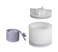 Unique Designs Round Flexible Silicone Tray For Epoxy Resin Jewelry Plate Holder Home Storage Craft Vase Silicone