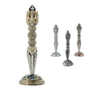 Unique Dice Wand Dice Metal Dice Set Spinner DND Dice Roller D&D Dice Set, Steampunk Dice All in One DND Dice D6, D8, D10,D20 D100 for Dungeons and Dragons TRPG Tabletop Gaming