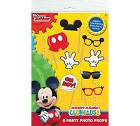 Unique Disney Mickey Mouse Party Photo Booth Props - 8 ct