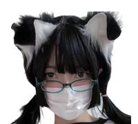 Unique Dog Furry Ear Headwear Adjustable Headband Headpieces For Anime Fan And Unique Fashion Enthusiasts