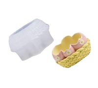 Unique Eggs Shell Shaped Silicone Mold Perfect for Making Miniature Plant Pots Holders and Decorative Items Small Plant Container Mold