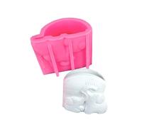 Unique Elephant Vase Mold Versatile Silicone Elephant Mold for Concrete Plant Pots Home Garden Decors Jewelry Making Tools