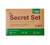 Unique Escape Room In An Envelope | Great For Groups - Families & Friends | Perfect For Games Night | Escape Room In A Box | Puzzle Mystery Game - The Secret Set