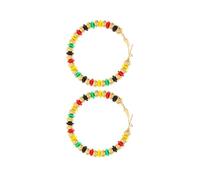 Unique Ethnic Drop Earrings Accessory For Fashion Enthusiasts Who Love Beach Vibes And Colorful Jewelry Comfortable Design