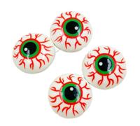 Unique Eyeball Shaped Hair Accessory For Costume Parties Lightweight Practical Resin Halloween Decors Eye Hair Clip