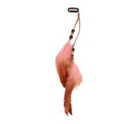 Unique feather tassel wig long headband, suitable for casual and party looks for women who embrace the bohemian atmosphere