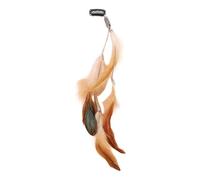 Unique feather tassel wig long headband, suitable for casual and party looks for women who embrace the bohemian atmosphere