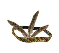 Unique Feathered Headband With Rhinestones Hair Decoration Party Headwear Hairpieces For Weddings And Evening Event