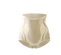 Unique Fibre Restoration Shaper Shapewear for Abdominal Control Tummy Control Underwear A Slim Silhouette High Waist Shapewear High Waist Tummy Control, beige, M